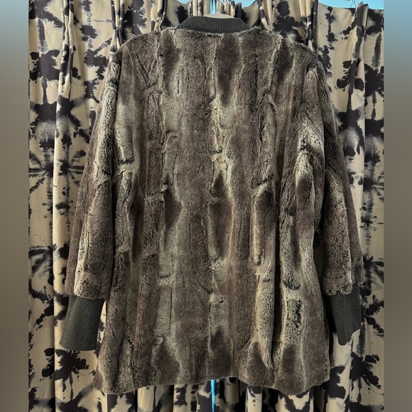 Faux Rabbit Hair Jacket - Picture 5 of 5